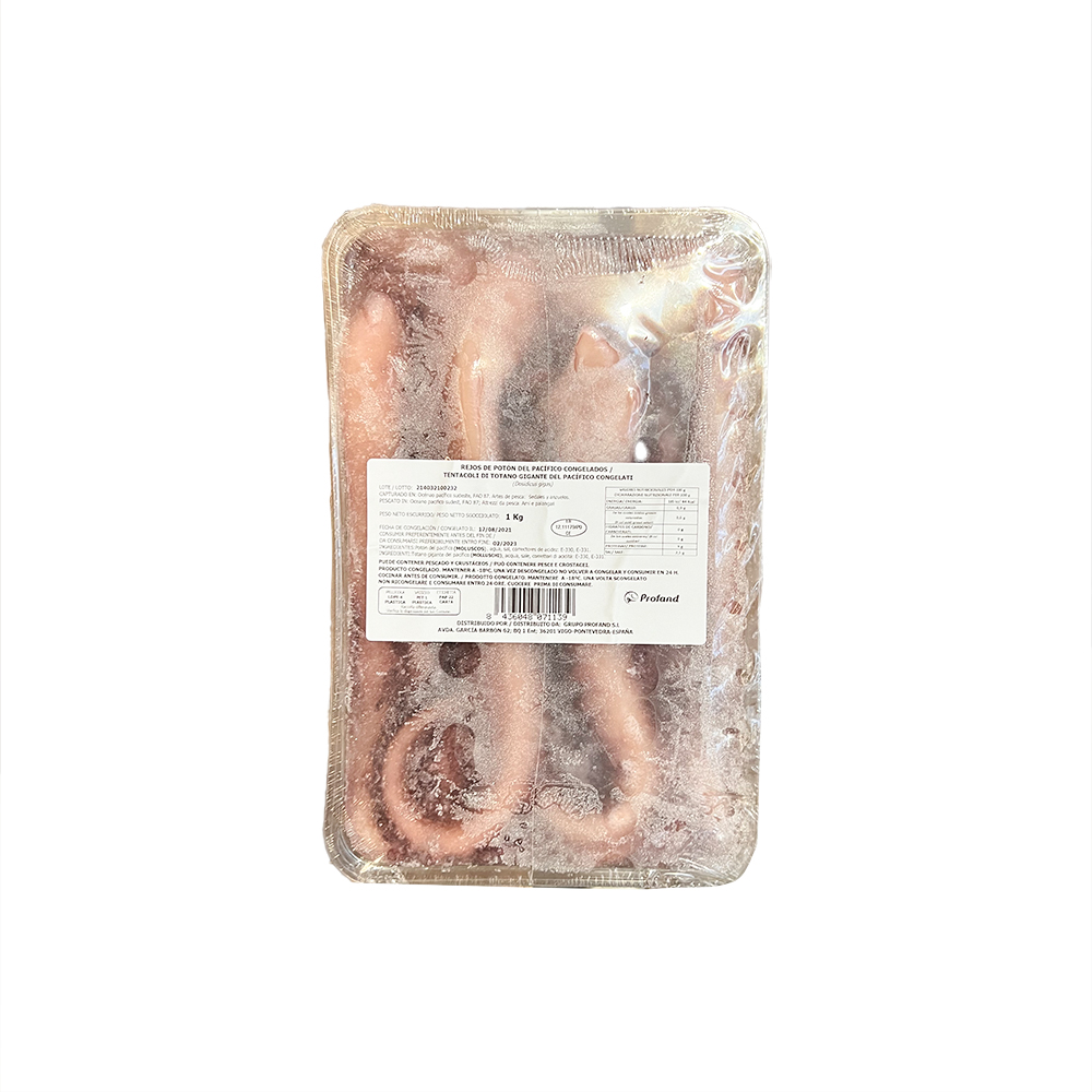 TENTACOLI DI TOTANO G.CONG.800GX8PZ 大鱿鱼须